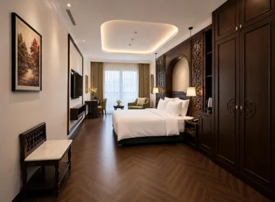 Deluxe Double or Twin Room with Balcony — Eli Suites